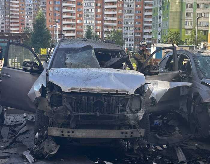 У Москві підірвали авто військового топчиновника РФ