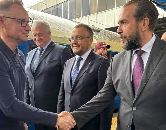 Польський президент Дуда прибув до України з прощальним візитом