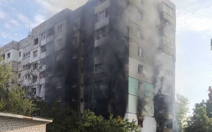 На Харківщині в Куп’янську під вогонь РФ потрапив житловий будинок, повідомляють про постраждалих