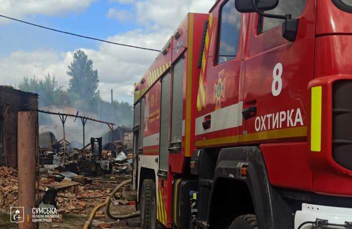 Унаслідок російського удару по Охтирці пошкоджені 39 будинків
